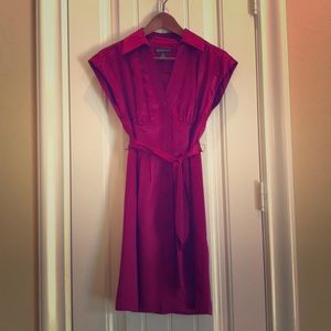 Fuchsia dress - petite